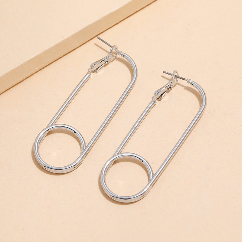 Creative Three-dimensional Metal Trending Earrings