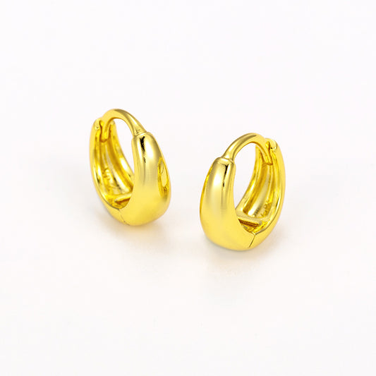 Gold Plated Hoop Earrings